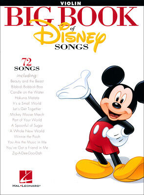 Hal Leonard The Big Book Of Disney Violin