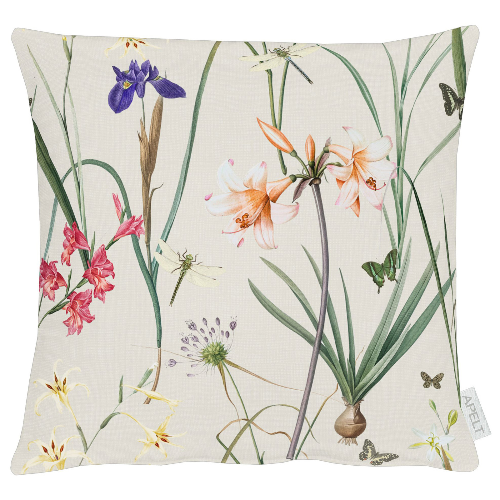 home24 Kussenhoes voor sierkussen beige, 40 x 40 cm