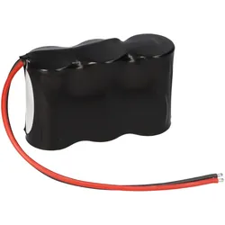 Notleuchten-Akku 3,6V 4500mAh NiCd F1x3 – 20 cm Kabel