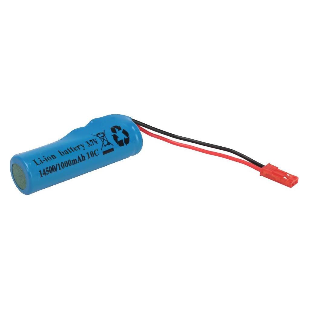 LKD 14500 Akku 3.7V 1000mAh 10C mit JST Stecker für RC Spielzeug (1000 mAh, 3.70 V) (71210876)