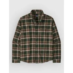 Patagonia LW Fjord Flannel Hemd cozy cabin / treeline green Gr. XXL