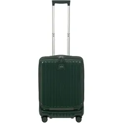 Brics Positano 4 Rollen Kabinentrolley 55 cm mit Dehnfalte, Koffer, Grün