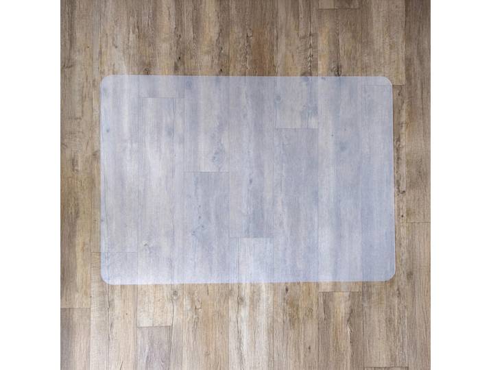 Mid.you Bodenschutzmatte, Transparent, Kunststoff, rechteckig, 150x116 cm, schützt den Fußboden, kratzfest, Teppiche und Böden, Bodenbeläge, Bodenzubehör, Bodenschutzmatten