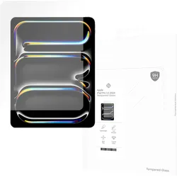 Cazy Schutzglass - Displayschutz Tempered Glass (1 Stk., Apple iPad Pro 13 2024), Tablet Schutzfolie