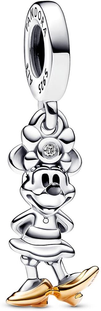 Charm Pandora Pendant Disney 100e Anniversaire Minnie Avec Diamant De Synthese Femme