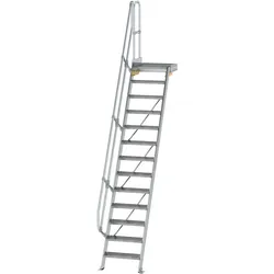 Munk Treppe mit Plattform 60° Stufenbreite 600 mm - 600373