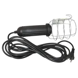 Werkstattlampe mit Kabel 5m WARTE 60 BLACK Strühm 02677