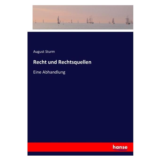 Hansebooks Recht und Rechtsquellen (55872001)