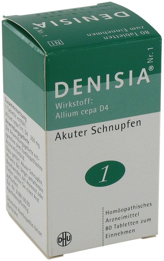 DHU Denisia 1 Schnupfen Tabletten