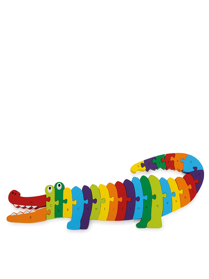 small foot Puzzle "Krokodil ABC" - ab 5 Jahren - onesize