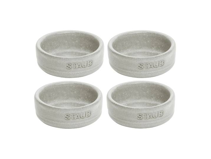 STAUB Mini bol Staub New White Truffle Lot de 4 Ø5 cm