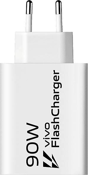 REACONDICIONADO Seminuevo Muy bueno Cargador móvil - Vivo 90 W FlashCharger, Universal, USB, Blanco