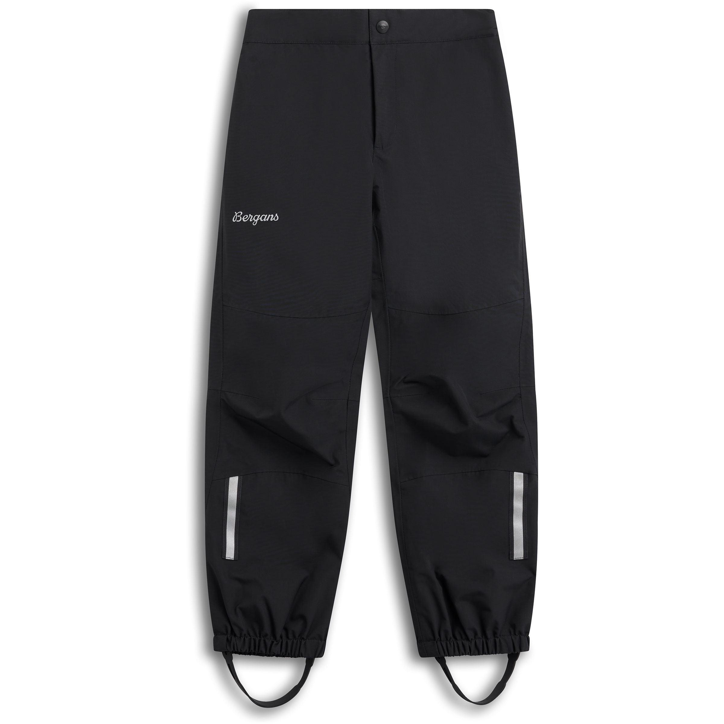 Bergans Lilletind 2L Shell Hose Kinder Hardshellhose & Regenhose schwarz Größe 122 Trekking Winddicht Wasserabweisend