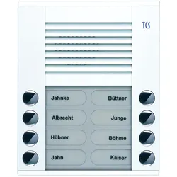 TCS PES08-WS/04 PES TCS:BUS Audio Außenstation 8T AP weiß PES08WS04