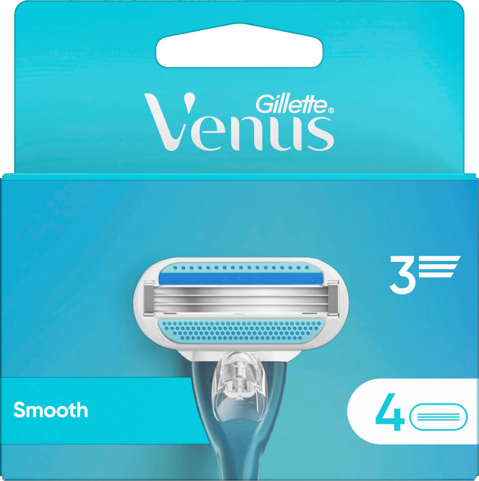 Gillette Rasierklingen Venus Smooth 4 St. 8700216495639