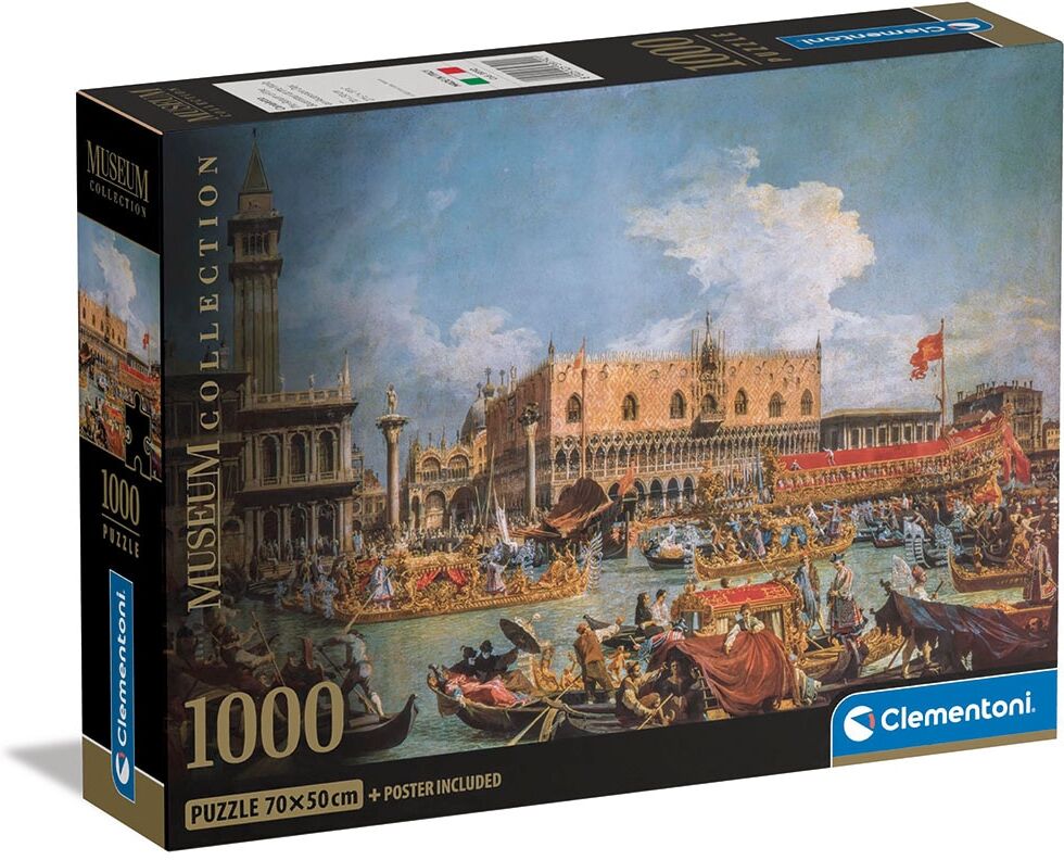 Clementoni Puzzle 1000 Cb Museum Canaletto .