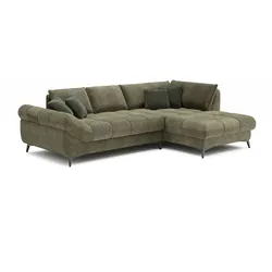 SOMETA Ecksofa Atlanta Stoff Green