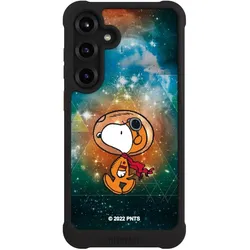 Nivocase Hülle für Samsung Galaxy S25+ Stossfeste Handyhülle NIVOmax Case Schwarz Astronaut Offizielles (Samsung Galaxy S25+), Smartphone Hülle, Schwarz