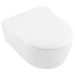 Villeroy und Boch Avento WC-Sitz 9M87S101 weiß, Quick-Release Scharniere, Softclosing