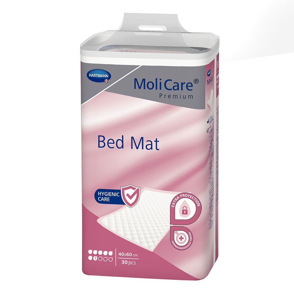 Molicare Premium Bed Mat 7 Tropfen 40x60 cm 30 St Unterlagen