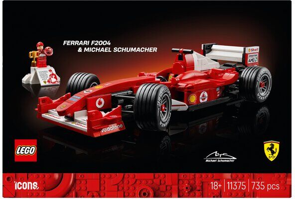 Lego FERRARI F2004 MICHAELS 11375