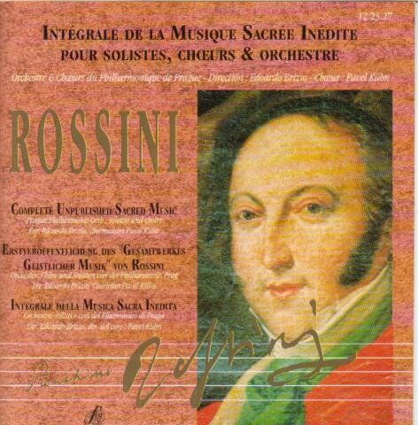 Erstveröffentlichung des Gesamtwerkes Geistlicher Musik von Rossini - Preis vom 09.10.2026 07:28:09 h