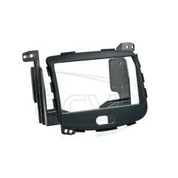 ACV 391143-10 Doppel-DIN Radioblende Radio Blende Hyundai i10 2009-> Rubber T...