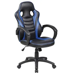 Rocada Gaming-Stuhl Student blau, Gaming Stuhl, Blau, Schwarz