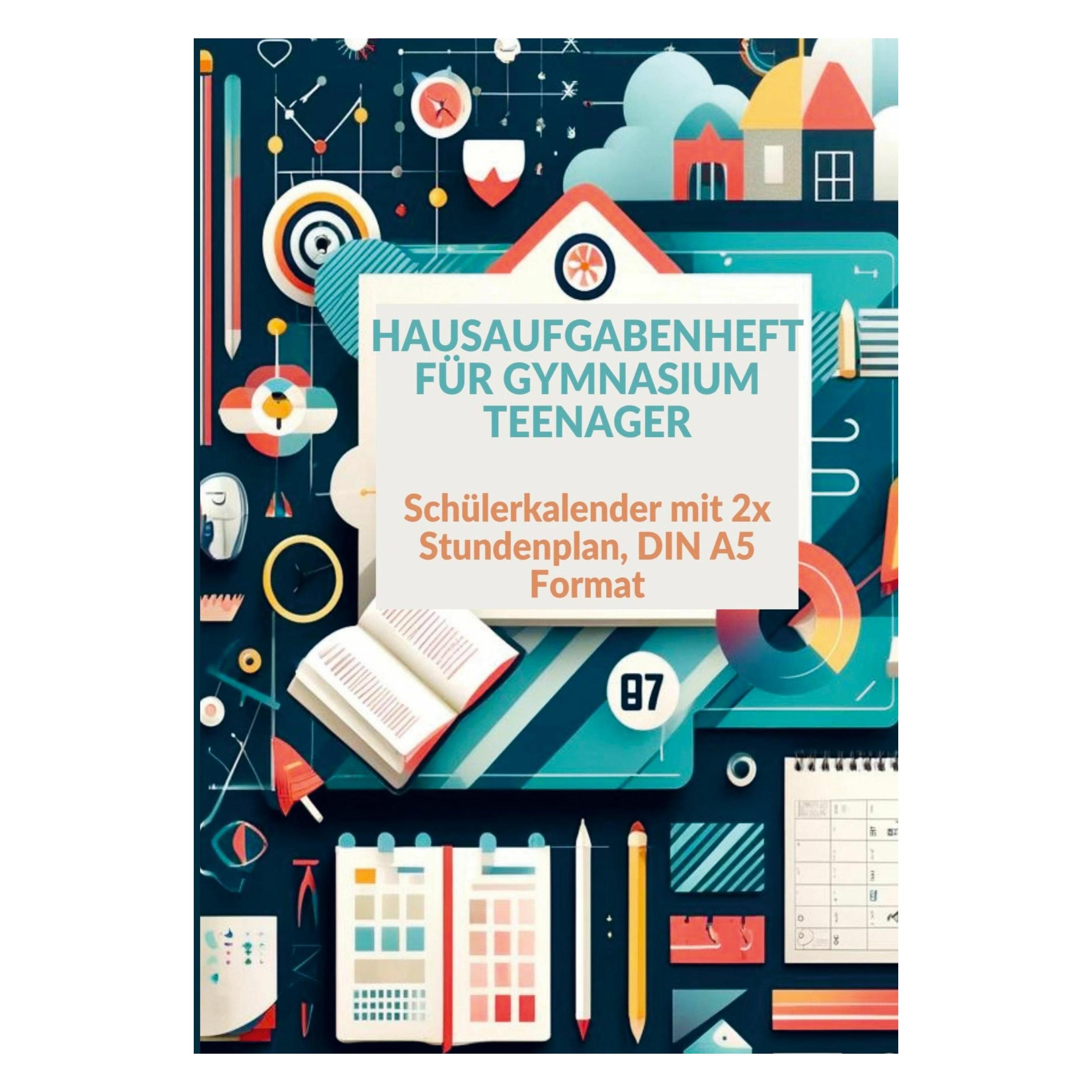 Bookmundo Direct Huber:Hausaufgabenheft: 1 Woche 2 Seite (A5, 1 Woche / 2 Seiten) (49035936)
