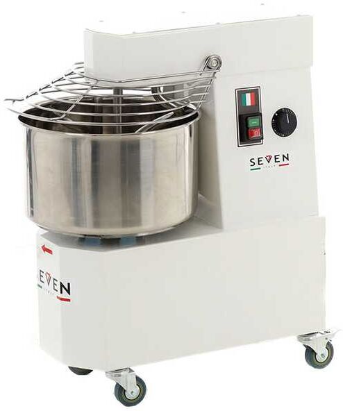 Seven Italy GH 20 - Impastatrice a spirale - 400V - Con ruote e timer