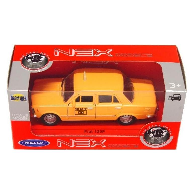 Welly Fiat 125p 1:39 Taxi orange (37187934)