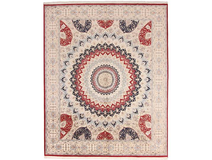 Indo Nain Teppich 249x306 Handgeknüpft Orientteppich