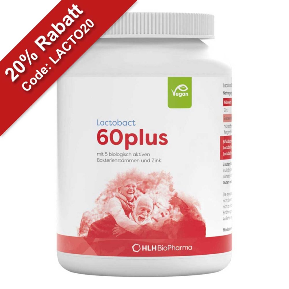 HLH BioPharma GmbH Lactobact 60plus magensaftresistente Kapseln 10992416