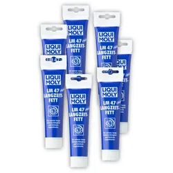 7x Schmierfett LIQUI MOLY 3510 LM 47 Langzeitfett + MoS2 Spezialfett Fett 100g