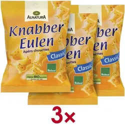Alnatura Bio Laugengebäck »Knabber-Eulen« 3 Beutel je 100 g