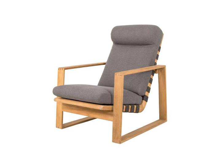 Cane-line Endless Soft Highback Sessel Cane-Line Airtouch Grey, Teak