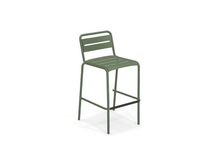 Barhocker, Aluminium, Various Colors, 105 cm Höhe, Ergonomisch, Modern, Emu