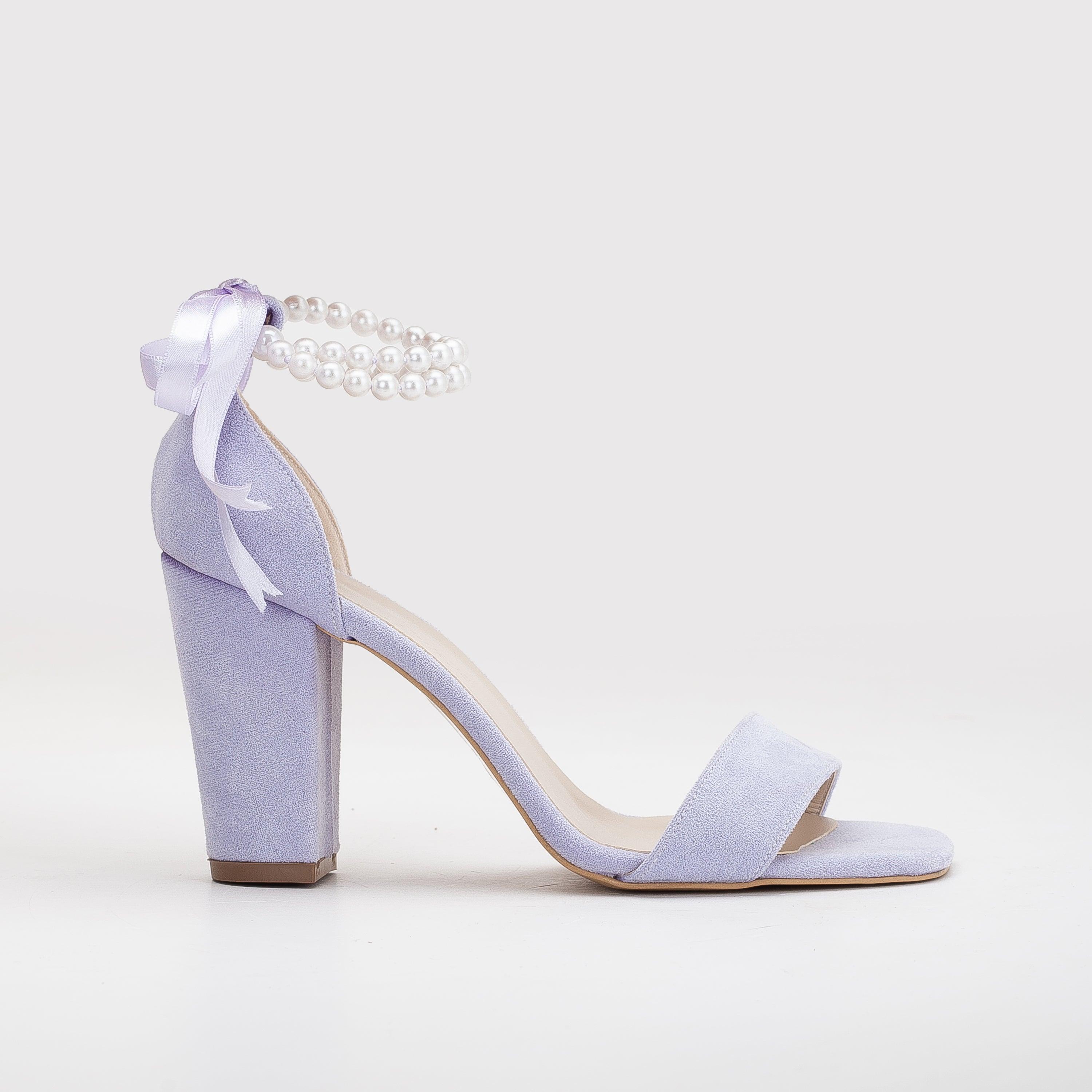 Melissa Block Absätze Sandalen with Pearls