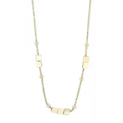 Kette mit Anhänger ADELIA ́S "Damen Edelstahl Halskette mit Anhänger", gold, Halsketten, Damen, Edelstahl