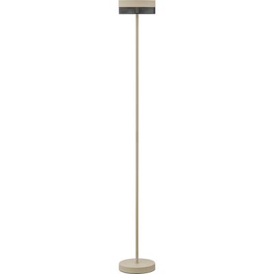 LED Stehlampe "MESH-B", beige (sand), 1, Ø 16cm H: 120cm, 1 Stk., HELL HÖLLISCH GUTES LICHT, Leuchten, Tastdimmer, LED Stehlampe