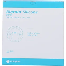 Biatain Silicone Schaumverband Ferse 18x18 cm 5 ST