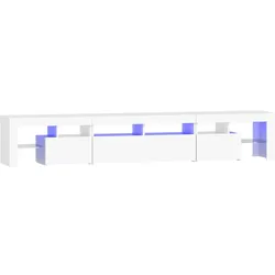 Helloshop26 - Multimedia-TV-Ständer TV-Regal Sideboard TV-Schrank Esszimmer Wohnzimmer Schlafzimmer mit LED-Beleuchtung 230 x 36,5 x 02_0026560