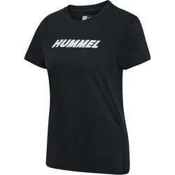 HUMMEL hmlELEMENTAL LOGO COTTON TEE WOMAN black S
