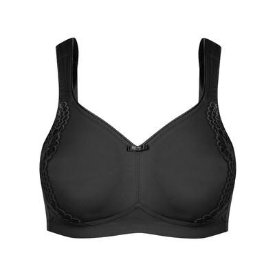 Minimizer-BH SUSA "Minimizer ohne Bügel London", Damen, Gr. 70, Cup E, schwarz, Obermaterial: 76% Polyamid PA. 24% Elasthan EL., BHs Minimizer-BH