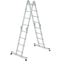 Munk Vielzweckleiter 4-teilig mit nivello®-Traverse - 011111