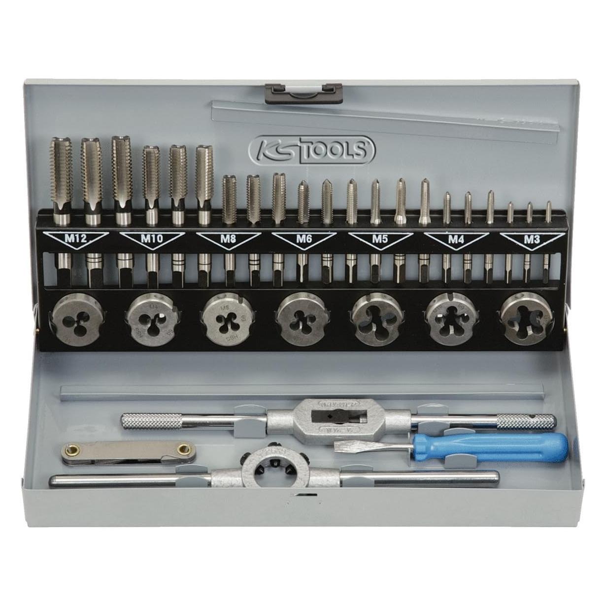KS Tools HSS CO Gewindeschneidwerkzeug-Satz (331.0732)