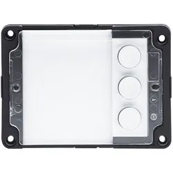 Zusatz-Tastenmodul 3-fach Ersatzteil für Busch-Welcome®