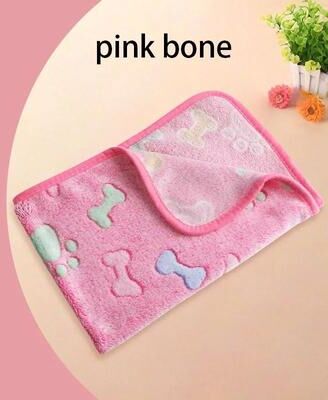 Uplifted Finds Ultra Soft Velvet Pet Comfort Blanket g 76 X 52 Cm