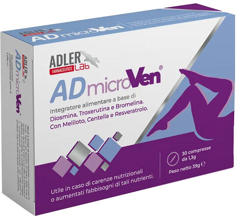 ADLER LAB Srl ADmicroVen, 30 compresse