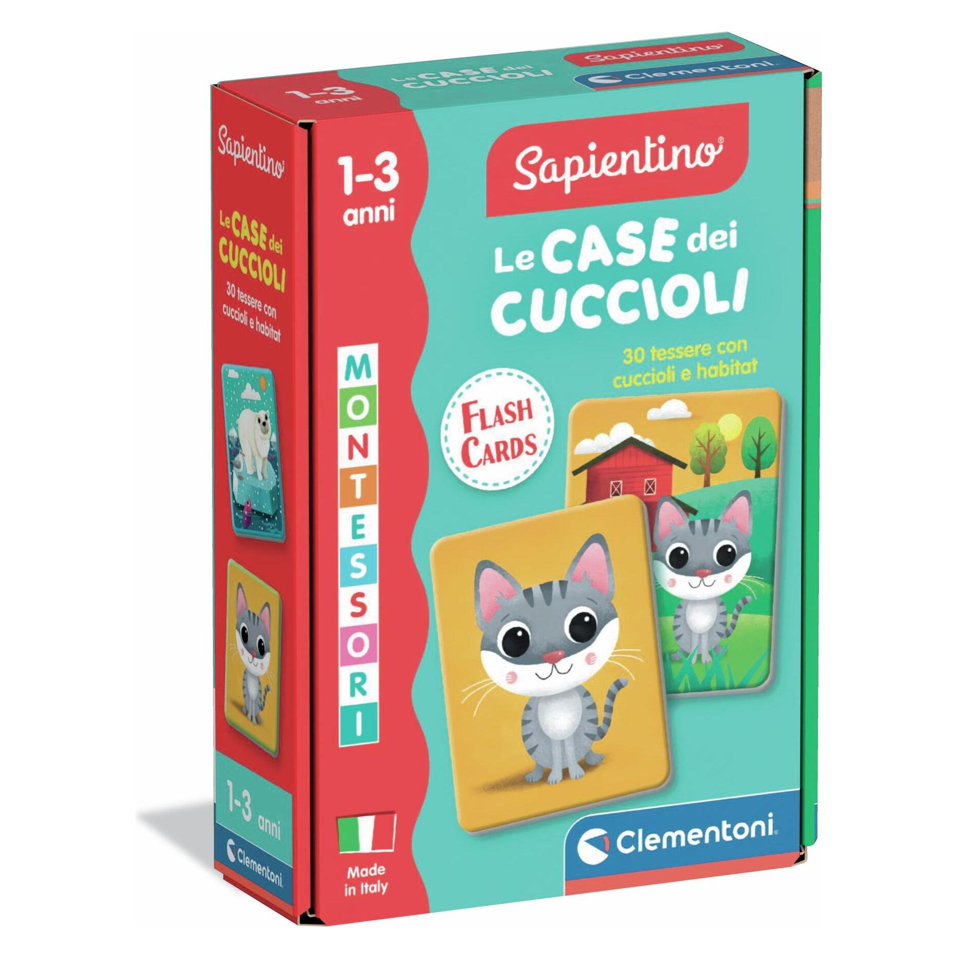 Clementoni Flashcards Le Case dei Cuccioli (56496392)